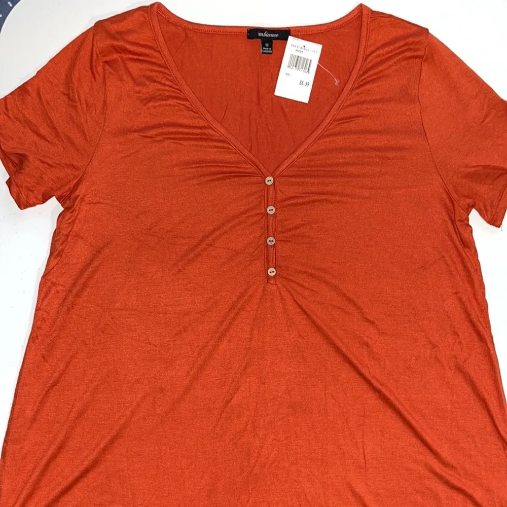 Ambiance V-Neck Short Sleeve Shirt Bundle | Light Weight & Stretchy | 2 for 1 - Picture 2 of 11